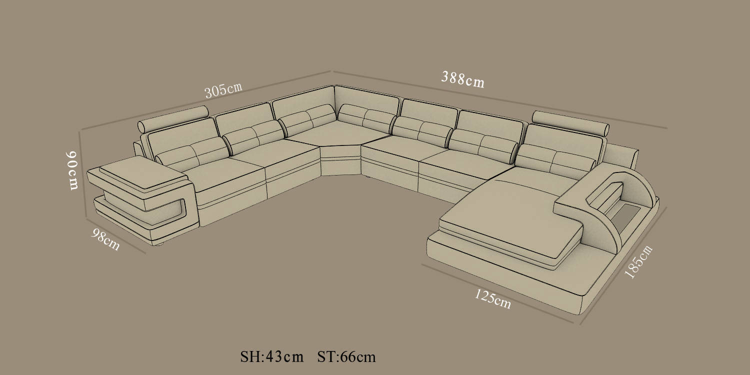 Omega - U-Soffa