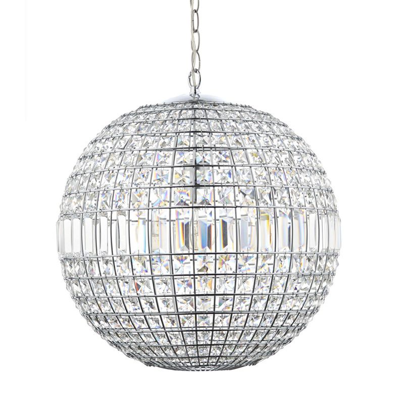 Kristallboll Krom 40Cm - Kristallkrona