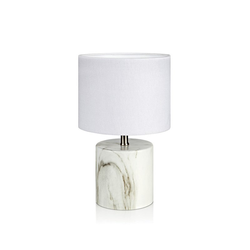 Markslöjd Ines Bordslampa Marmorprint 1L
