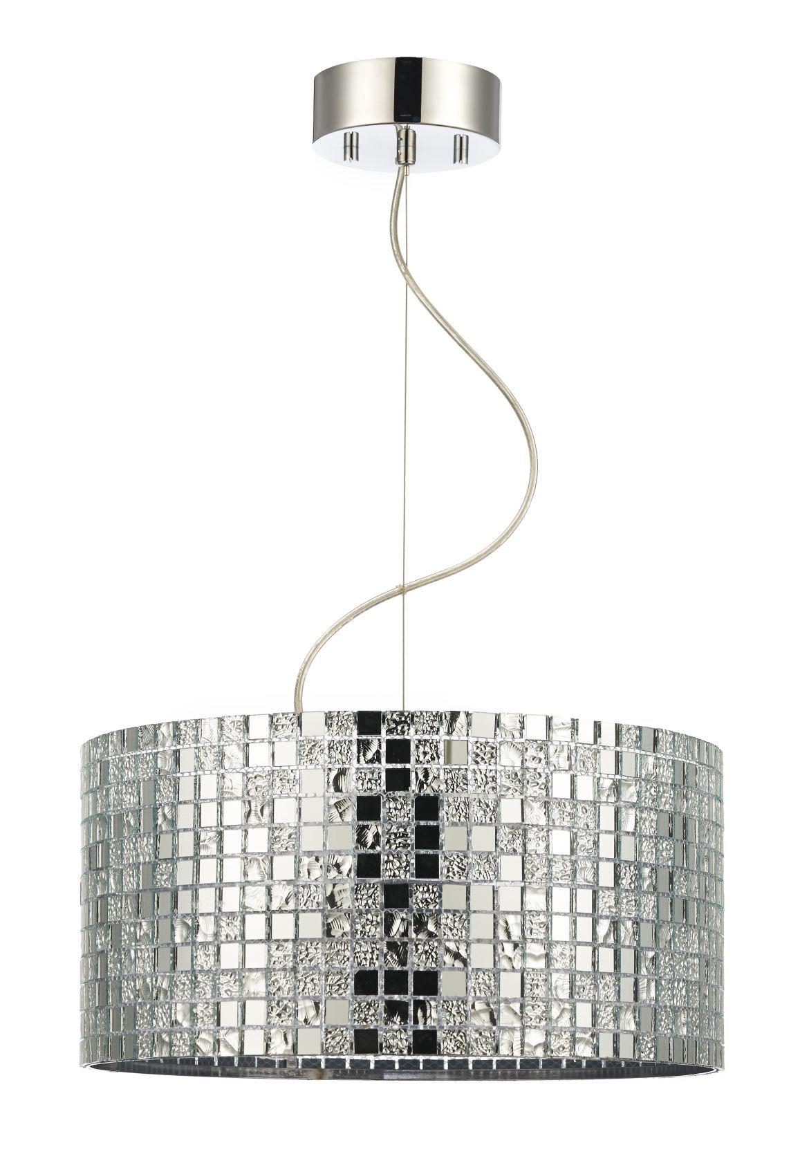 Spegel Mosaik - Taklampa