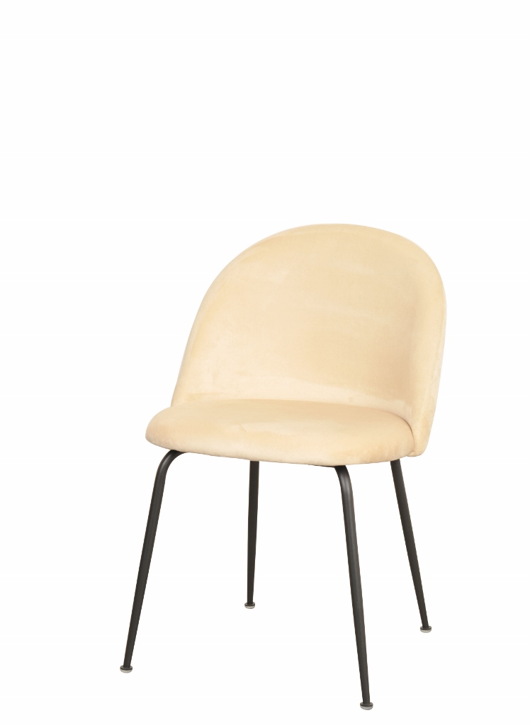 elsa-svartbeige-sammet-stol