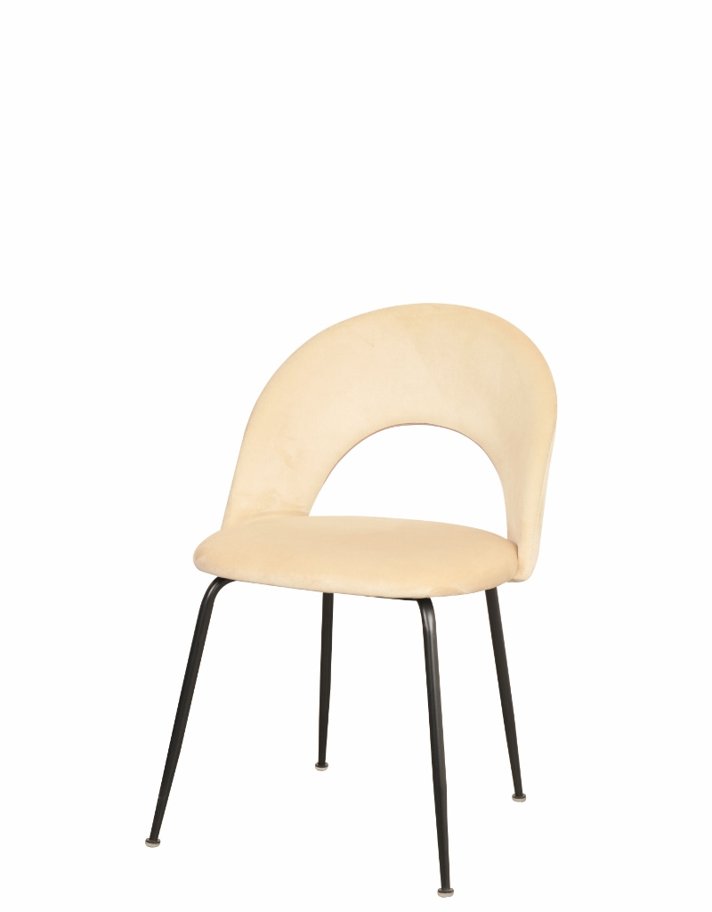 freja-svartbeige-sammet-stol