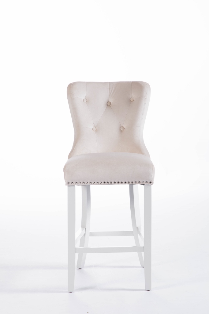 lilly-beigevit-sammet-barstol