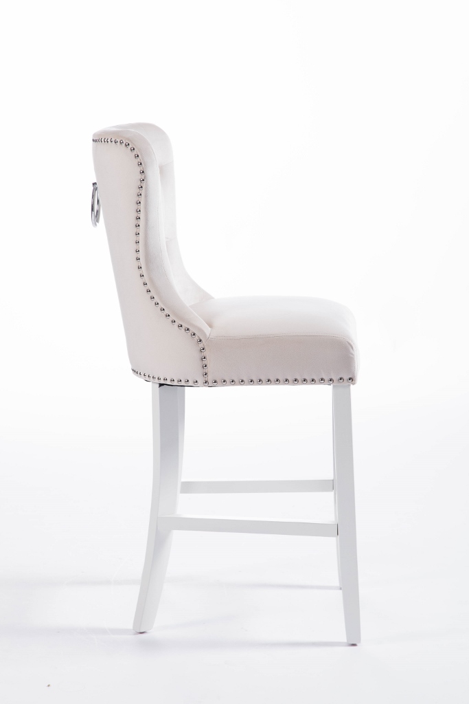 lilly-beigevit-sammet-barstol