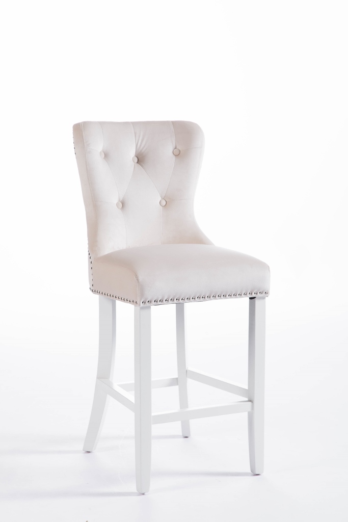 lilly-beigevit-sammet-barstol
