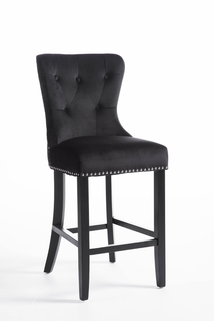 lilly-svart-sammet-barstol