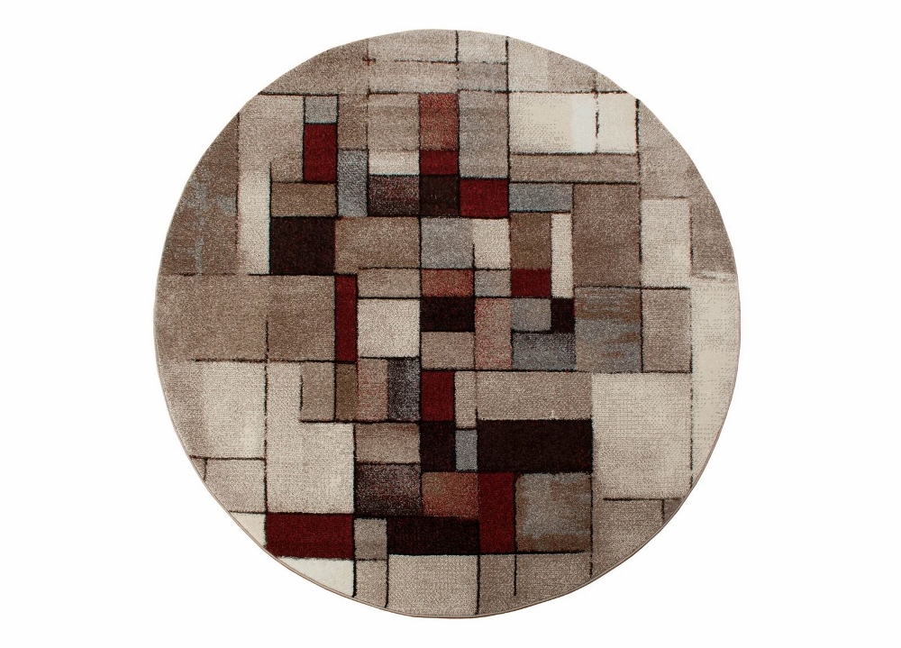 london-abstrakt-rund-matta