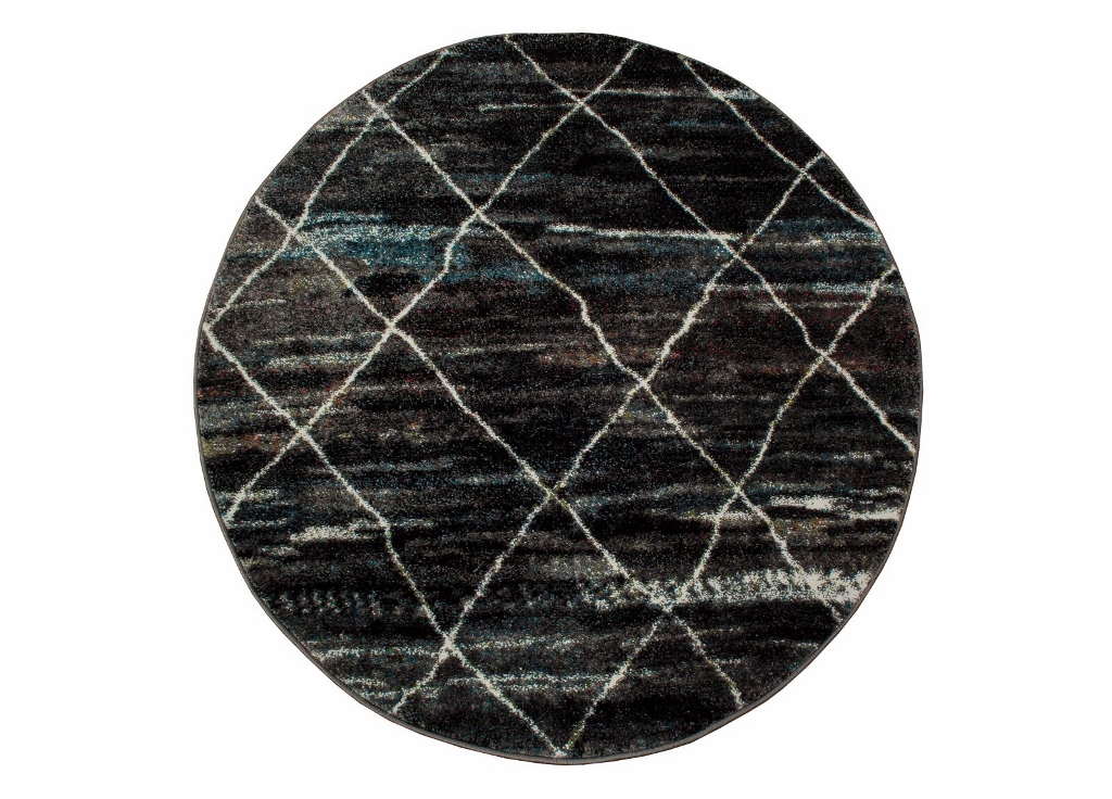 marocko-classic-svart-rund-matta