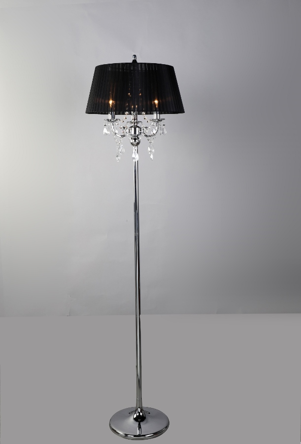 mavi-svart-golvlampa